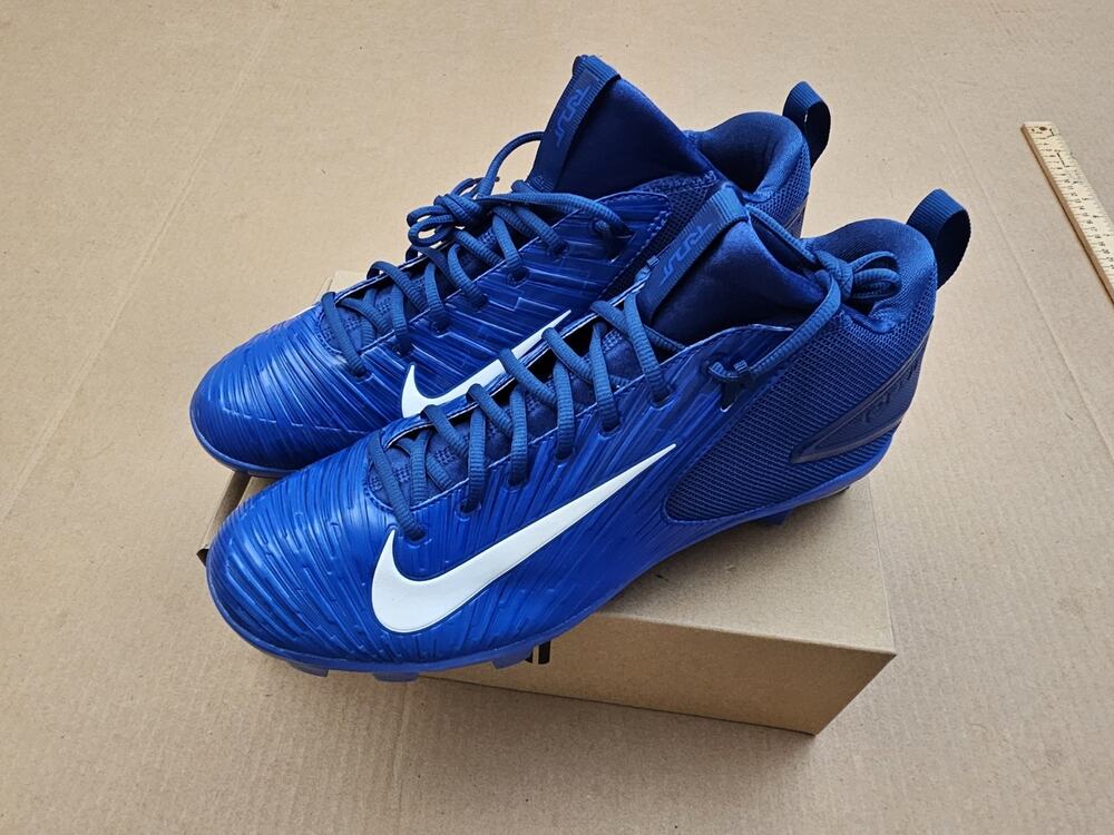 Nike Zoom Trout 3 Mike Trout Baseball Cleats Mens Size 13 856502 Blue